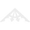Ekena Millwork Pitch Riley Architectural Grade PVC Gable Pediment, 48"W x 22"H x 1"P (11/12) GPP048X022X100RIL - alternate 3
